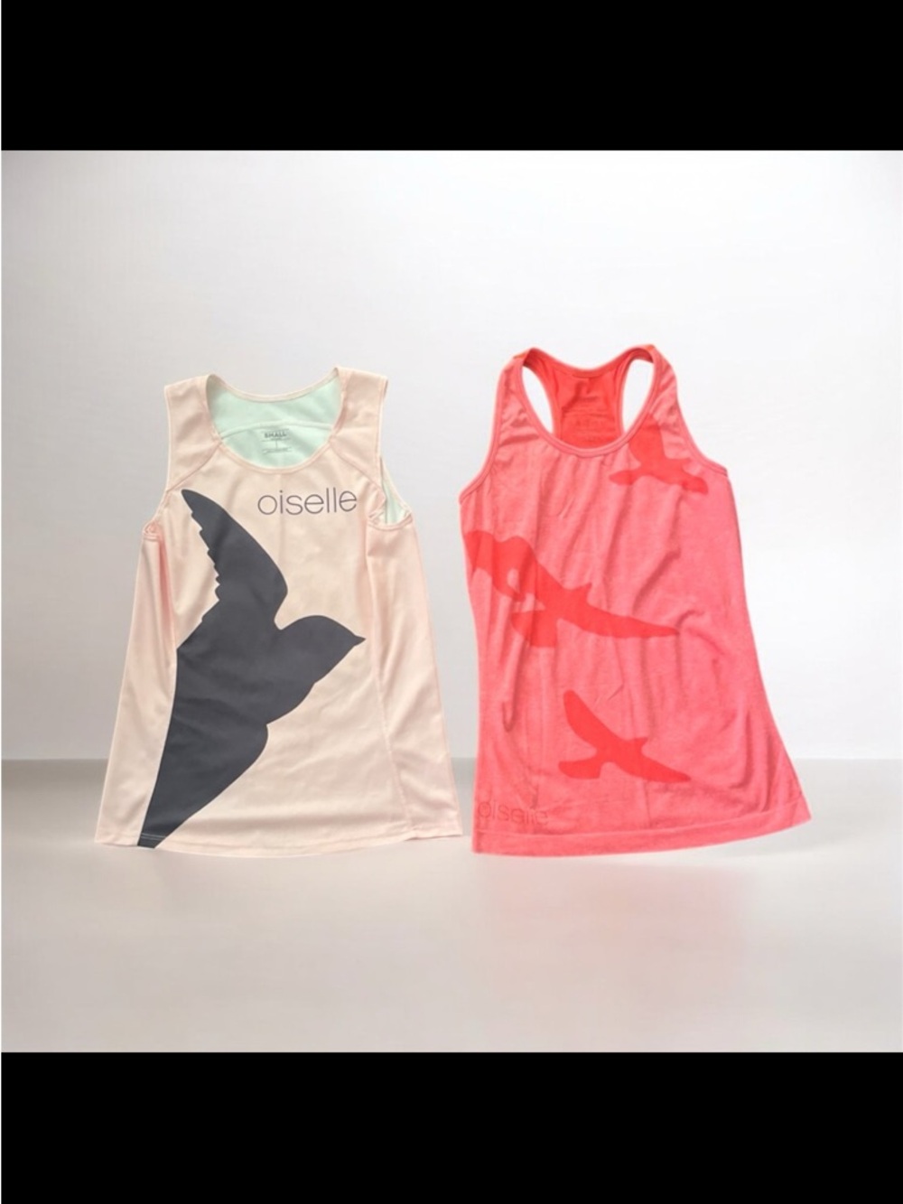 Oiselle Bundle: Pink Flyte Tank & Light Pink Bird Singlet Women’s Size Small